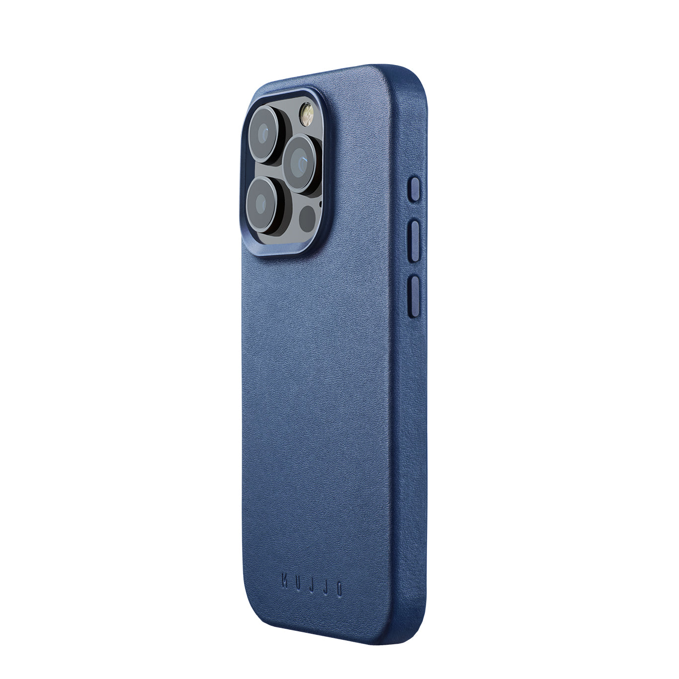 Full Leather Case for iPhone 16 Pro / フルレザーケース - ブルー