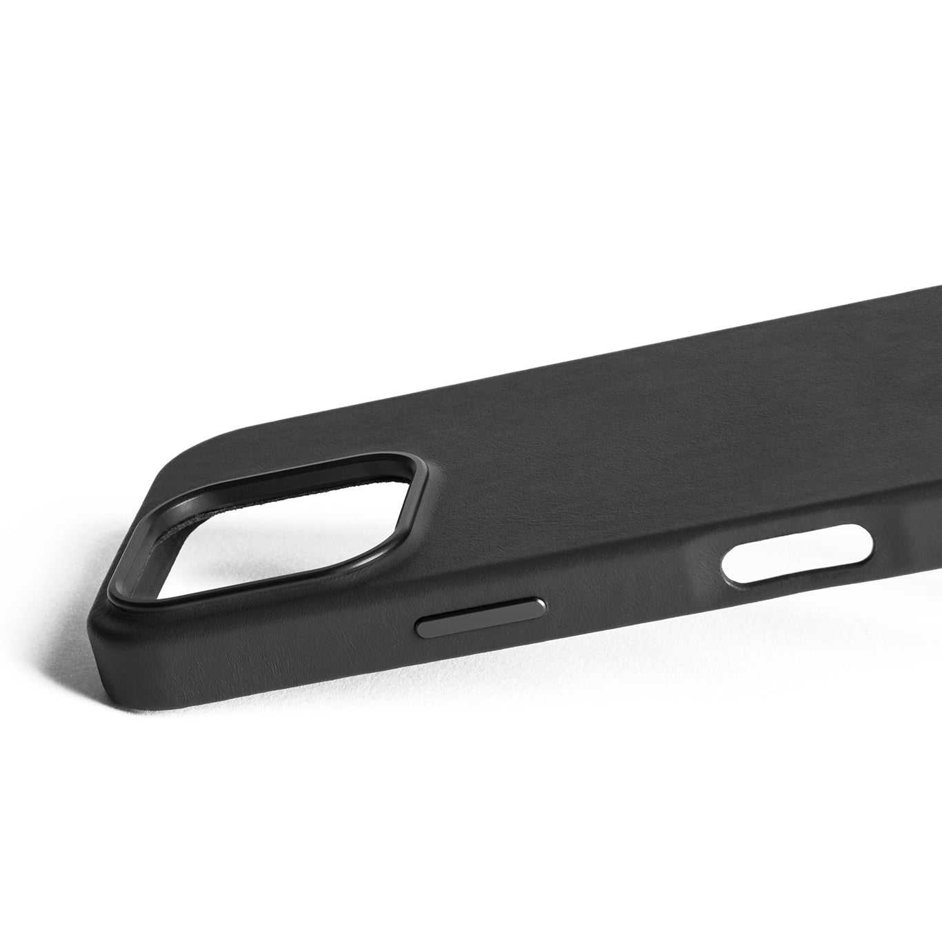 Full Leather Case for iPhone 16 Pro / フルレザーケース - ブラック