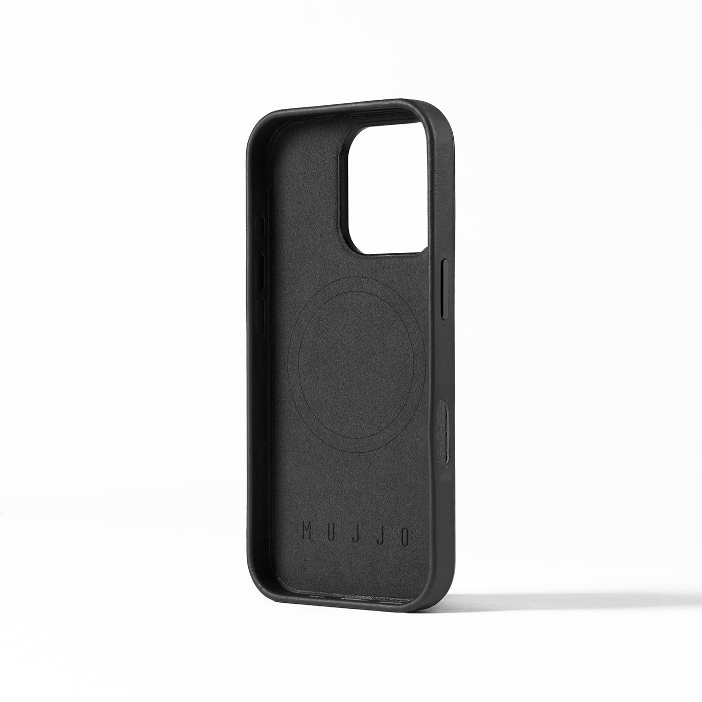 Full Leather Case for iPhone 16 Pro / フルレザーケース - ブラック