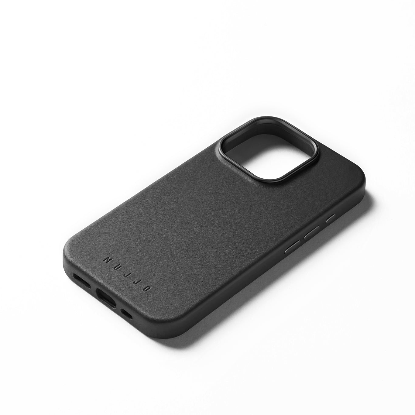Full Leather Case for iPhone 16 Pro / フルレザーケース - ブラック