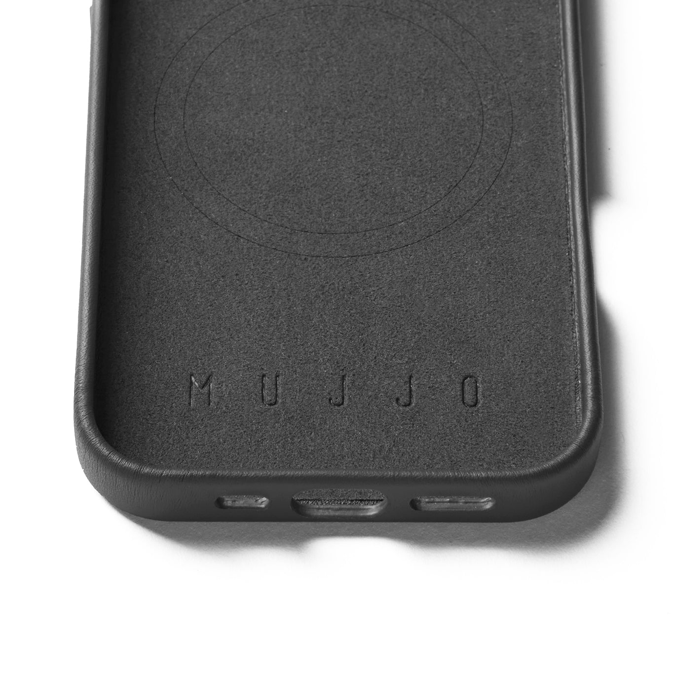 Full Leather Case for iPhone 16 Pro / フルレザーケース - ブラック
