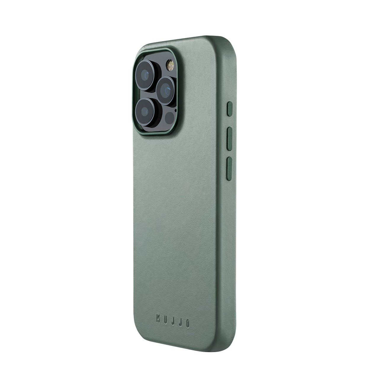 Full Leather Case for iPhone 16 Pro / フルレザーケース - ペールグリーン