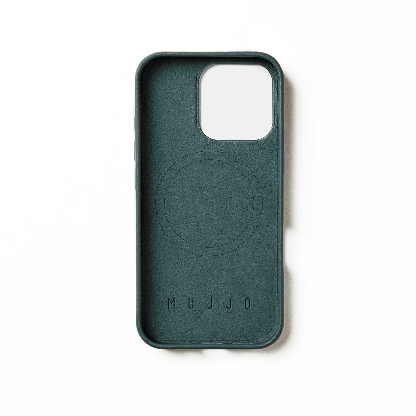 Full Leather Case for iPhone 16 Pro / フルレザーケース - ダークグリーン