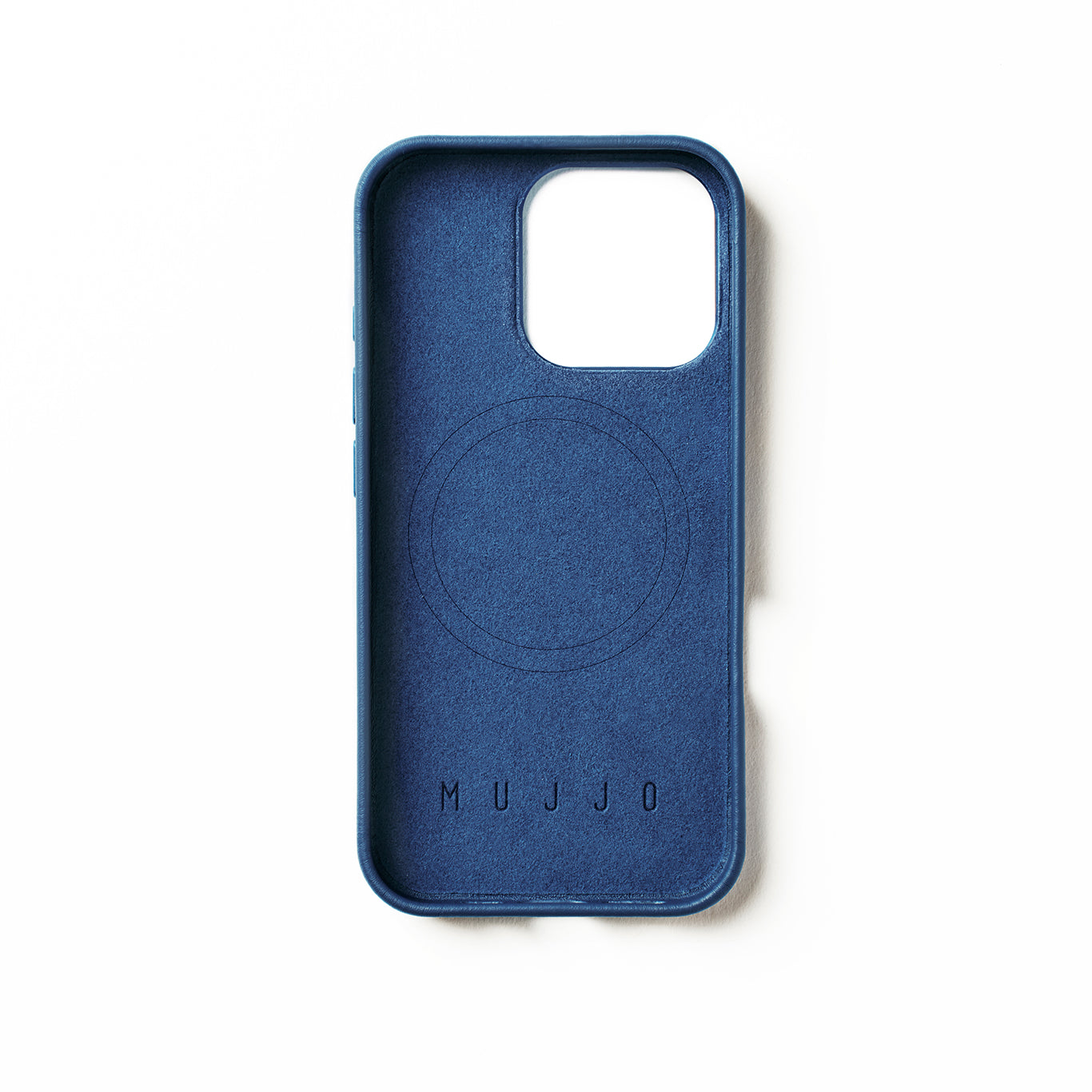 Full Leather Case for iPhone 16 Pro / フルレザーケース - ブルー