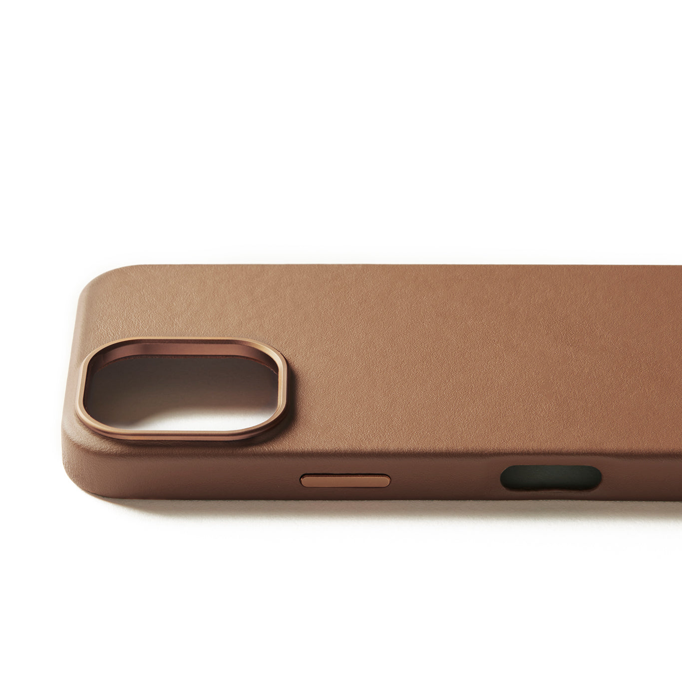 Full Leather Case for iPhone 16 Pro / フルレザーケース - ブラウン