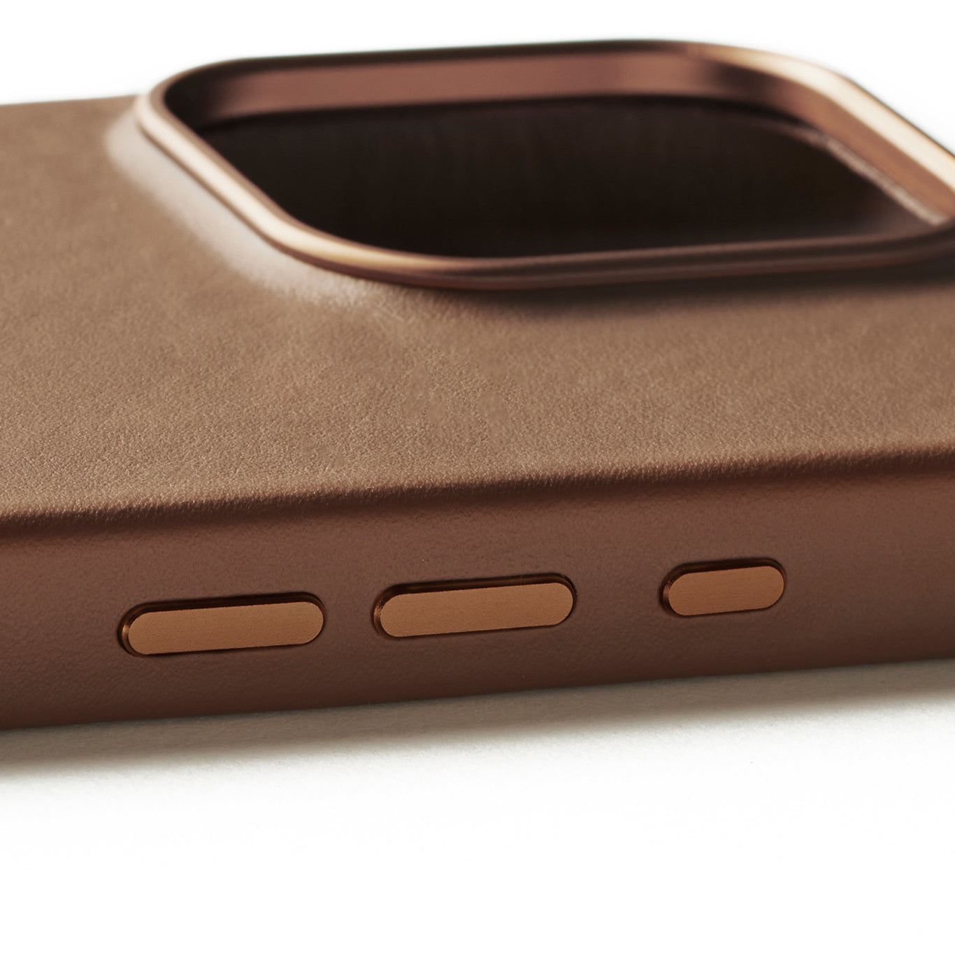 Full Leather Case for iPhone 16 Pro / フルレザーケース - ブラウン